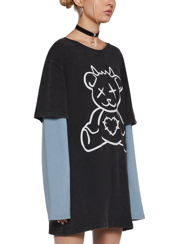 Harsh Reality Long Sleeve Top