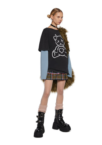 Harsh Reality Long Sleeve Top