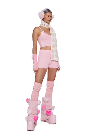 Cable Knit Fingerless Gloves