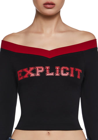 Straight Talk Graphic Long Sleeve Tee