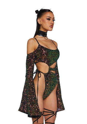 Melodic Mistress Sequin Bodysuit
