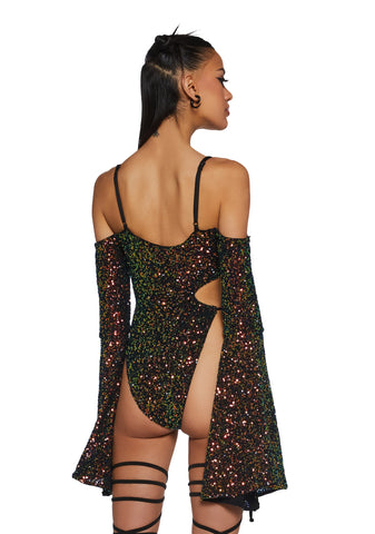 Melodic Mistress Sequin Bodysuit