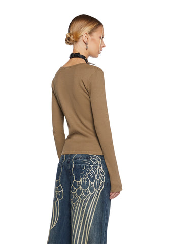 Here Comes Trouble Thermal Top