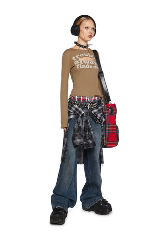 Here Comes Trouble Thermal Top