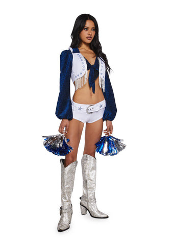 Lone Star Cheerleader Costume Set