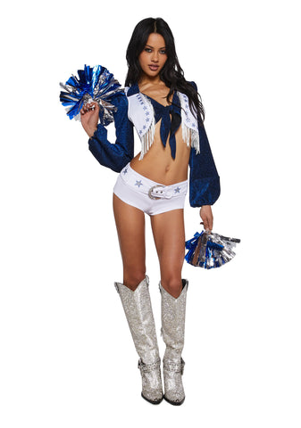 Lone Star Cheerleader Costume Set