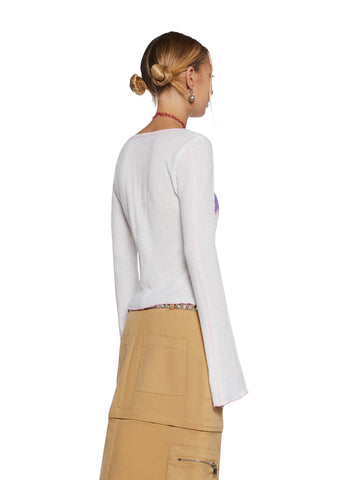 My Lucky Star Thermal Long Sleeve Top