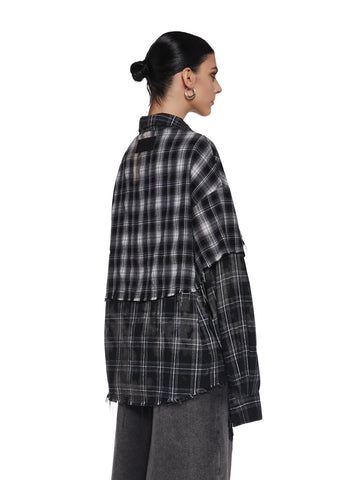 Warp Layered Flannel Shirt