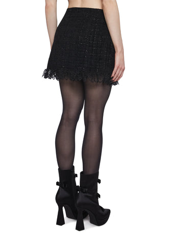Chance Rendezvous Tweed Skirt