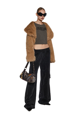 Caroline Velvet Cargo Pants