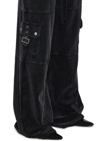 Caroline Velvet Cargo Pants