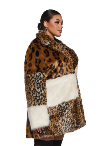 Decadent Glamour Patchwork Coat