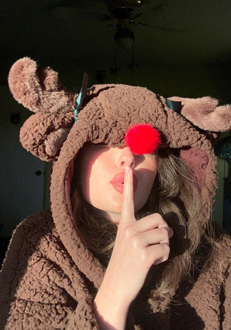 Reindeer Games Sherpa Hoodie