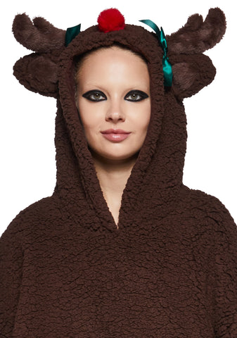 Reindeer Games Sherpa Hoodie