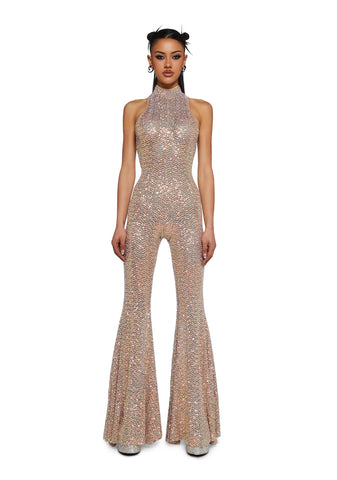 Dazzling Nights Sequin Jumpsuit