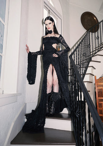 Desired Occasions Maxi Dress - Black