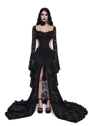 Desired Occasions Maxi Dress - Black