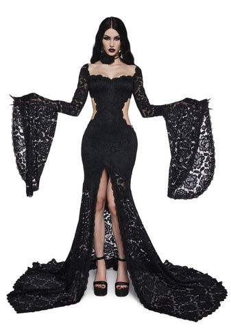 Desired Occasions Maxi Dress - Black