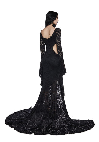 Desired Occasions Maxi Dress - Black