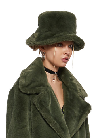 Virtual Insanity Faux Fur Coat And Hat