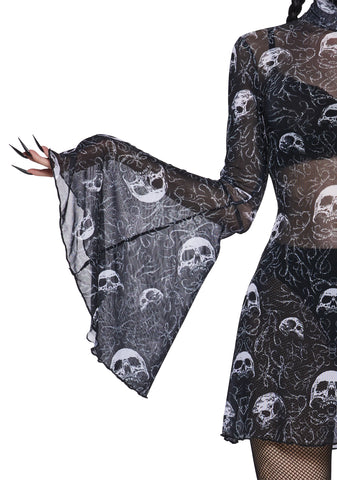 Share Of Secrets Mini Dress