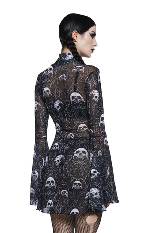 Share Of Secrets Mini Dress