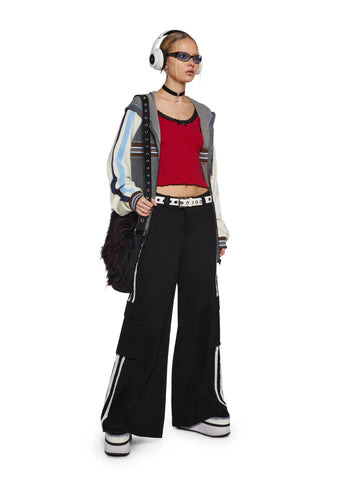 Days Move Fast Oversized Hoodie