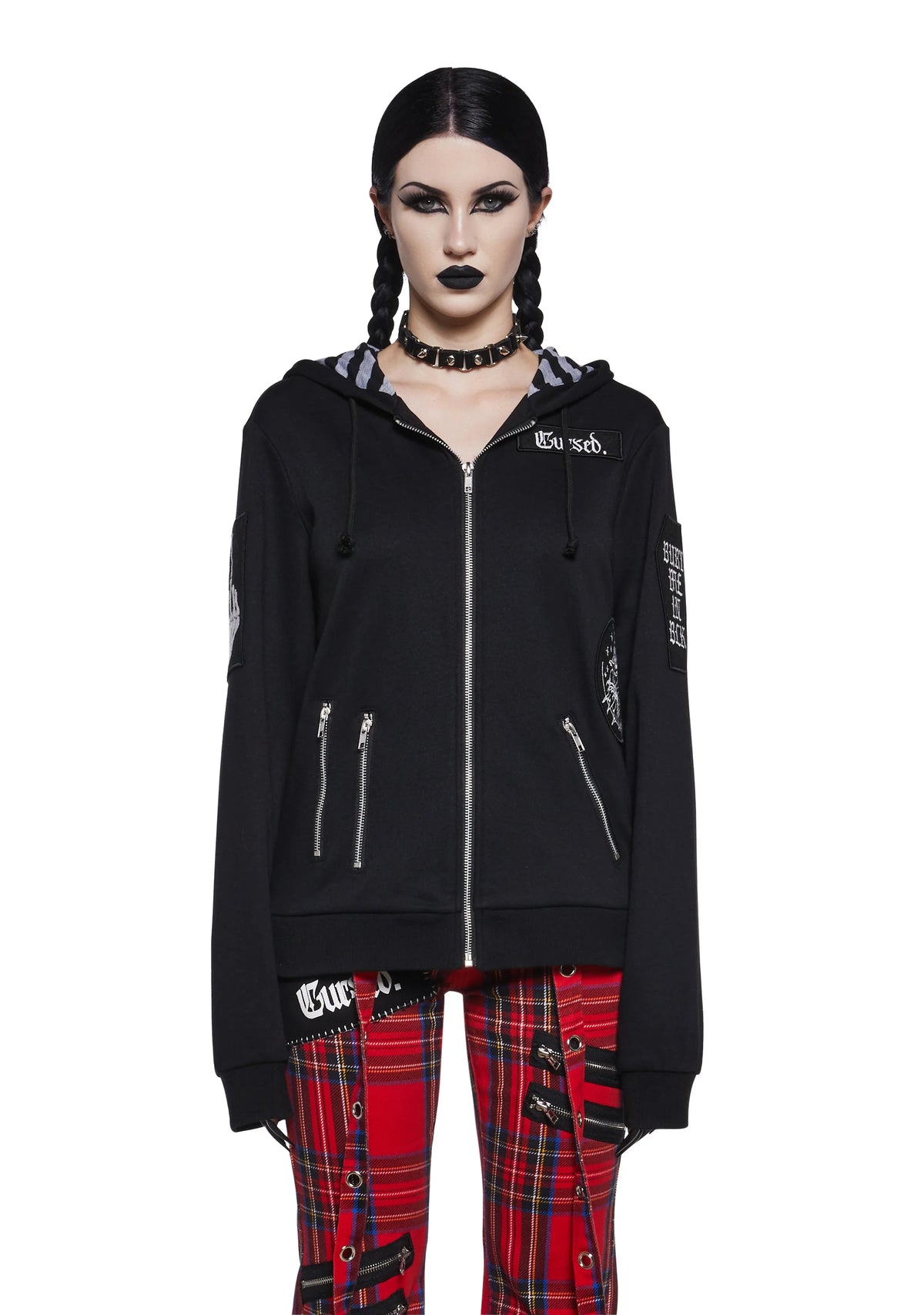 Cursed Ways Zip-Up Hoodie