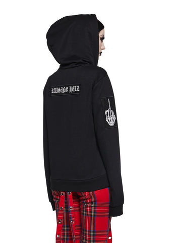 Cursed Ways Zip-Up Hoodie