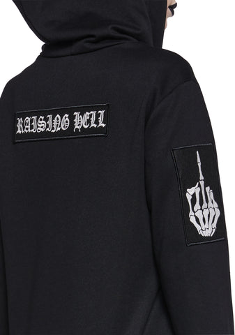 Cursed Ways Zip-Up Hoodie