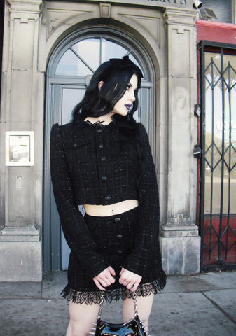 Chance Rendezvous Tweed Blazer