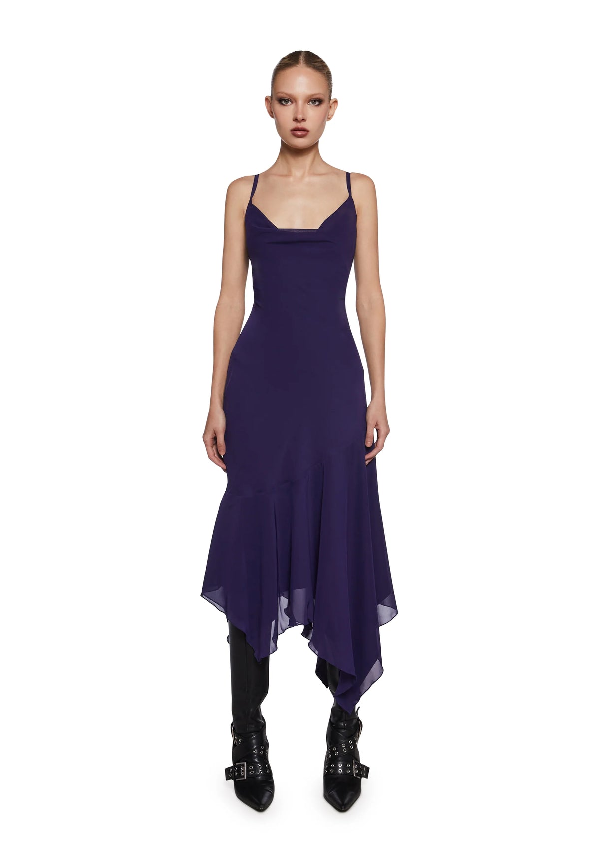 Maisie Asymmetrical Midi Dress