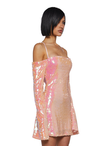Starry Eyed Romance Mini Dress