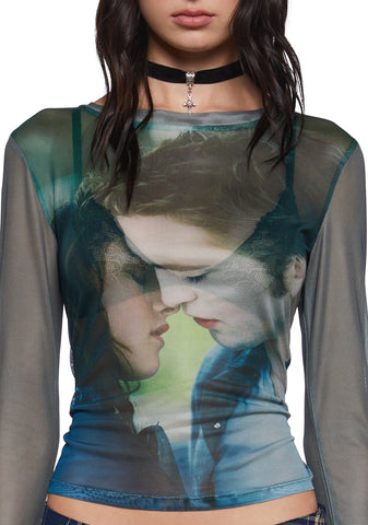 First Kiss Mesh Top