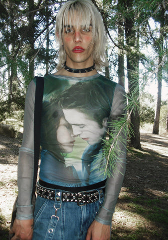 First Kiss Mesh Top
