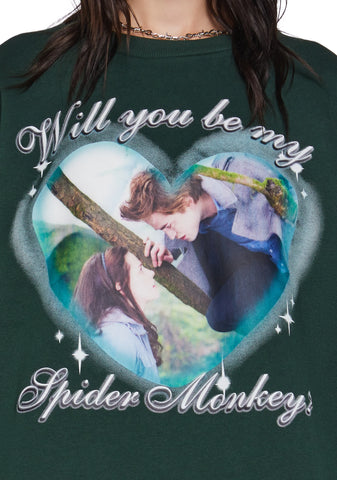 Hold On Tight Graphic Sweatshirt