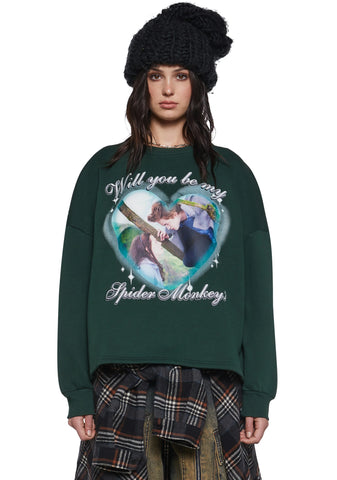 Hold On Tight Graphic Sweatshirt