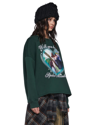 Hold On Tight Graphic Sweatshirt