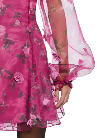 Multiple Proposals Mini Dress - Dark Pink