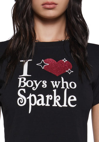 Sparkle Fetish Baby Tee