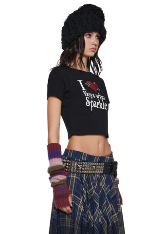 Sparkle Fetish Baby Tee