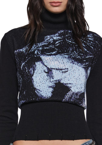 First Kiss Turtleneck Sweater