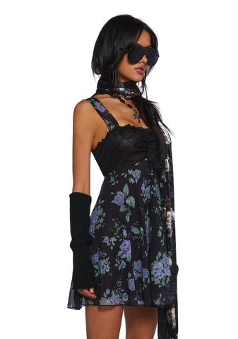 Can’t Forget Babydoll Dress - Black