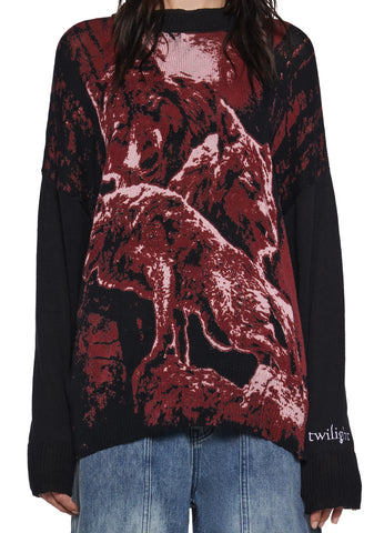 Wolf Pack Oversized Sweater