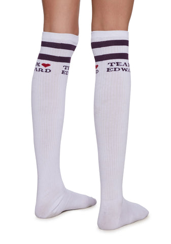 Team Edward Knee High Socks
