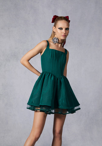 Magic Moves Corset Dress - Green
