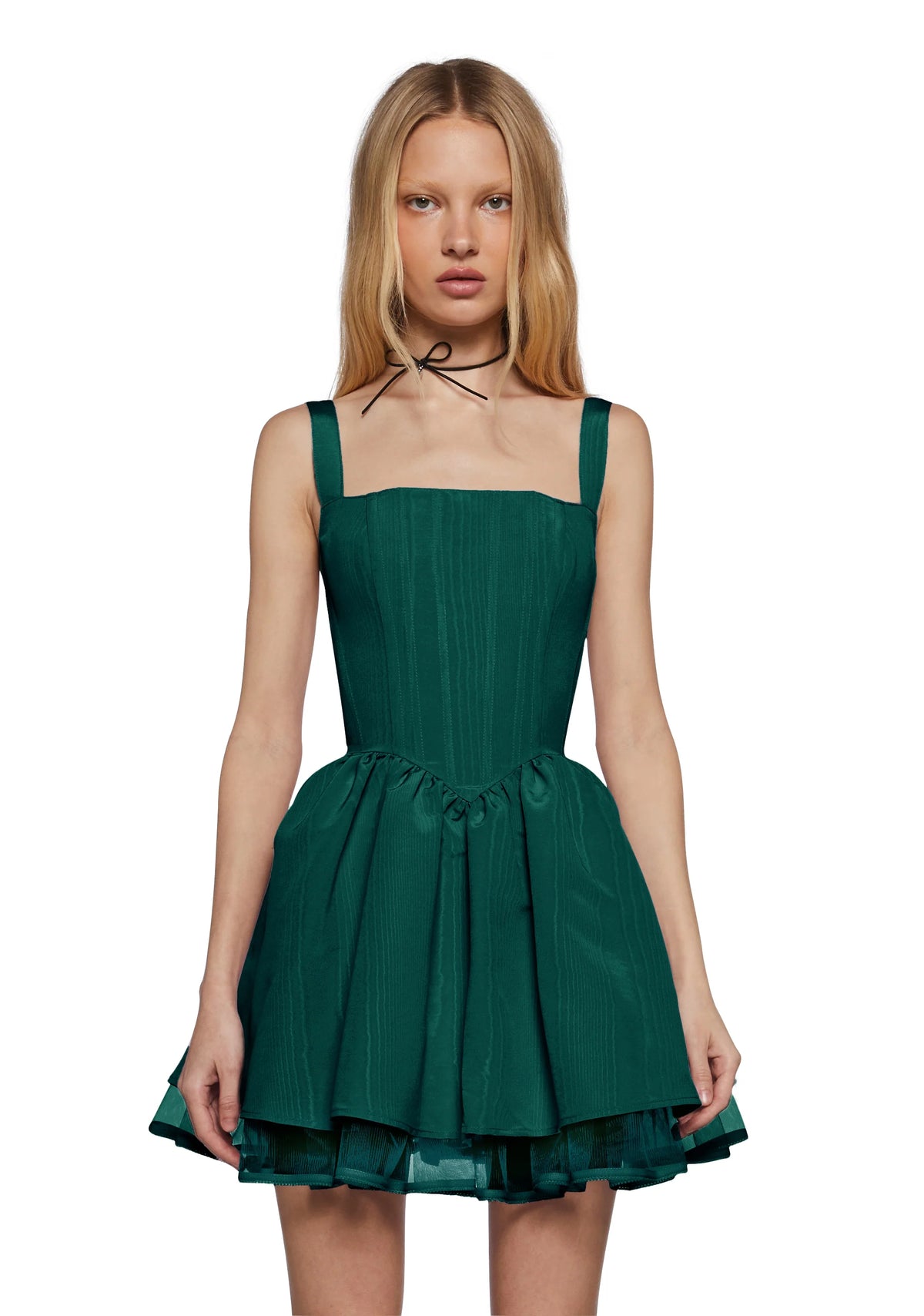 Magic Moves Corset Dress - Green