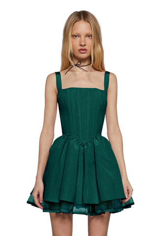 Magic Moves Corset Dress - Green