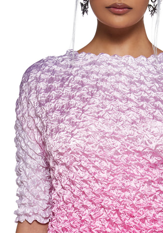 Dyeing For You Popcorn Top