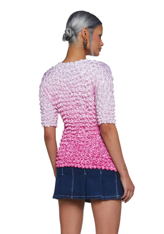 Dyeing For You Popcorn Top